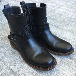 Rag & Bone moto boots- leather